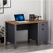 Resim Betroya Optima Çalışma Masası - Antrasit / Ceviz 