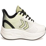 Resim hummel 900736-2830 HML FUTURE Şevron Detaylı Tekstil Üst Yüzey Rahat Taban Beyaz-Yeşil Erkek Spor Ay 