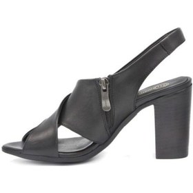 Resim Mammamia Kadın Siyah Sandalet Siyah 