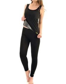 Resim Termal Sauna Tayt + Atlet Takım L Neotex Terletme Takımı Çok Renkli 