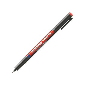 Resim 140 Asetat Kalemi Permament Kalem S Uc - Kırmızı - 10 Lu Paket Kırmızı 