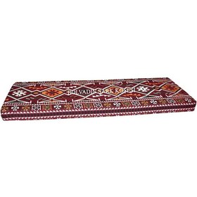 Resim Erbasonline Mnd309-402 Şark Köşesi Bordo Halı Desenli Minder 160X60X10 Cm 