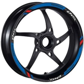 Resim Honda M Power Mavi Dio Uyumlu 1 Set Jant Şeridi 