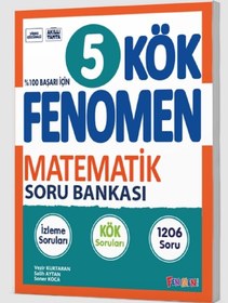 Resim Fenomen Okul 2025 5. Sınıf Matematik Kök Soru Bankası Güncel Müfredat 