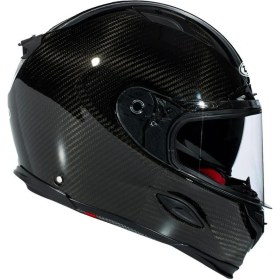 Resim Zeus Zs-1800b Gloss Carbon Kapalı Motosiklet Kaskı Siyah 