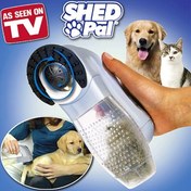Resim Shed Pal Kedi Köpek Vakumlu Tüy Toplama Tarağı - Tüy Toplama Traş Makinesi 