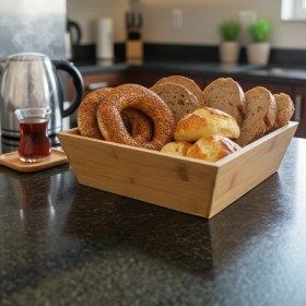 Resim Bambum Solly 24 Cm.ekmeklik - Ekmek Sepeti Kahverengi 