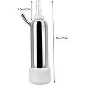 Resim Kosona Inox Sığır Süt Emici Ucu - Sığır Meme Ucu Koruyucu, Uzun Ömürlü, Kolay Montajlı Çiftlik Ekipmanı 