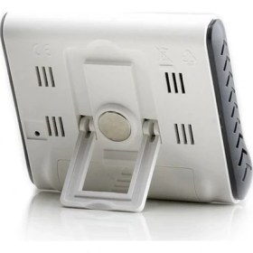 Resim Diwu DC102 İç Mekan Termometre Nem Ölçer Saat 