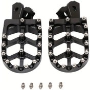 Resim Tongdashop Siyah Sur Ron Light Bee S/x İçin Cnc Alüminyum Alaşımlı Ayaklık - Ayarlanabilir Dirt Bike Aksesuarları 