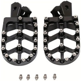 Resim Tongdashop Siyah Sur Ron Light Bee S/x İçin Cnc Alüminyum Alaşımlı Ayaklık - Ayarlanabilir Dirt Bike Aksesuarları 