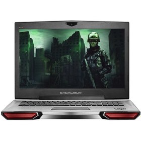 Resim Casper Excalibur G860.7700-B190PX i7-7700HQ 16GB 1 TB+128GB SSD GTX 1060 17.3" Full HD Gaming Laptop -2.EL 