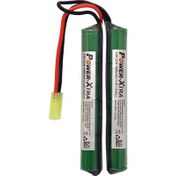 Resim 9.6V 1400MAH 2/3A Mini Tamiya Soketli Air Soft Gun Pili 