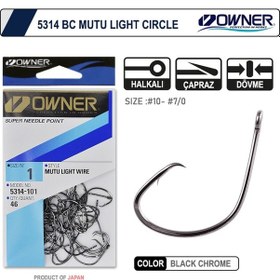 Resim Owner 5314 Mutu Light Black Chrome İğne1-0 