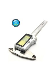 Resim Dasqua 0-150mm Lcd Büyük Ekran Dijital Kumpas Ip67 Yağa, Suya Dirençli 2610-8105 