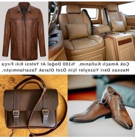 Resim Doğal At Yelesi Kılı Fırça - Deri Ve Kumaş Temizliği İçin 
