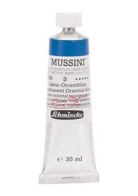 Resim Mussini 35Ml Yağlı Boya Seri 3 No 496 Translucent Oriental Blue 