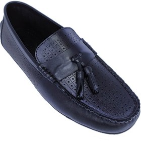 Resim Serdar Shoes Siyah İç Dış Hakiki Deri Günlük Loafer Erkek Ayakkabı - 1006 