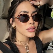 Resim Kadınlar için Vintage Klasik Oval Metal Gözlükler: Günlük, Etkinlikler ve Günler için Mükemmel 