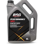 Resim Bsg Performance Max Partiküllü Motor Yağı 5W30 - 4 Litre ( Üretim YILI:2022 ) 