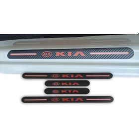 Resim Kia Ceed Uyumlu Carbon Kapı Eşiği 4'Lü Set Kırılmaz (548480365) 