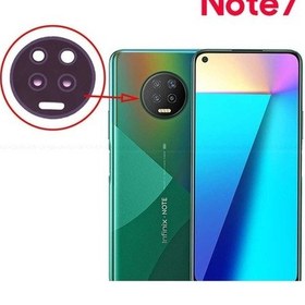 Resim Axya Infinix Uyumlu Note 7 Kamera Lensi Camı 