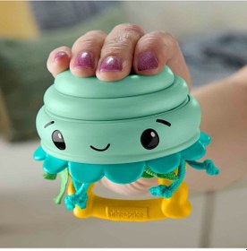 Resim Fisher-price Jhb54 Deniz Dostları 2in1 Silikon Çıngırak - Jhb55 - Jhb56 - Jhb57 Yeşil 