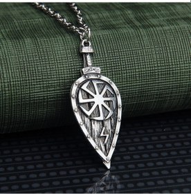Resim Viking K24 T5 Mythological Viking Kalkanı Erkek Kolye 