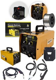 Resim CRAFTERTOOLS Germany 300 Amper Mma-tıg-mıg 3 Fonksiyonlu Invertör Ve Gazsız Gazaltı Kaynak Makinesi M300 