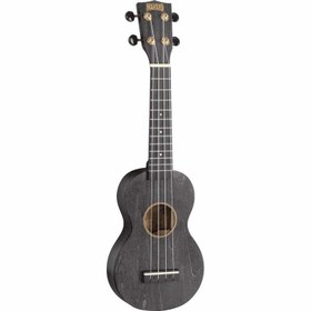 Resim Mahalo MS1TBK Slimline Serisi Soprano Ukulele (Transparent Black) 