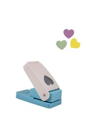 Resim Kamei Süper Şekilli Delgeç Kalp 1.3 Cm Km5805 