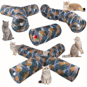 Resim Katlar için Katlanabilir Oyun Tüneli - 1 Adet, 125cm/49.21in x 25cm/9.84in 