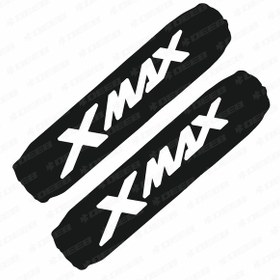 Resim Xmax Baskılı Amortisör Çorabı Kılıfı Beyaz 