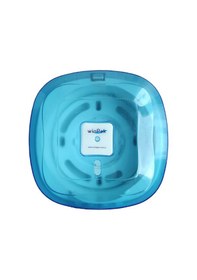 Resim İçten Çekmeli Wc Kağıdı Dispenseri Plastik Mavi 