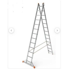 Resim Saraylı 2 Kademeli A Tipi Sürgülü Endstriyel Merdiven 2x7 