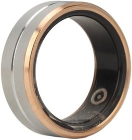 Resim Akıllı Sağlık Halkası, Gümüş Altın Şarj Edilebilir Akıllı Yüzük Sağlık Takip Cihazı, Kadınlar Için Uyku İzleme Için 