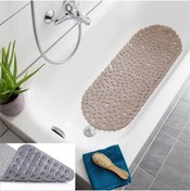 Resim J.stone Design Latte 33 Vantuzlu Banyo Duş Kaydırmaz Paspas 716673 