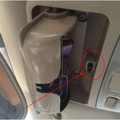 Resim ESEMİZ Tüm Araçlara Uyumlu Mini Otomatik Oto Gözlük Kutusu Kilidi (2 Adet) 