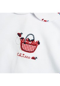 Resim Chicco Takım / T-shirt+pantalon 09073894000000 000037 Whıte & Red Beyaz - Kırmızı 