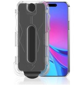 Resim iPhone Uyumlu 14 Pro Kolay Uygulama Aparatlı Anti Statik Hayalet Cam Privacy Glass Hayalet Cam Ekran 