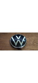 Resim Vw Caddy 5 2021-2024 Ön Panjur Arması Klipsli Piano Black Logo 5h0 853 601 D 
