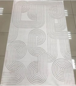 Resim Padişah Halı Essence 72495 957 Serisi Akrilik Salon Oturma Yatak Odası Halısı Krem - Bej - Gri 