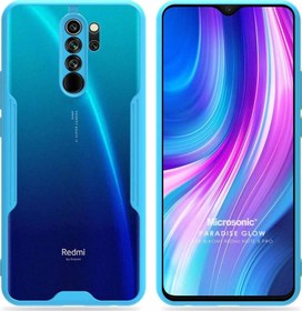 Resim Xiaomi Redmi Note 8 Pro Kılıf Paradise Glow Turkuaz 