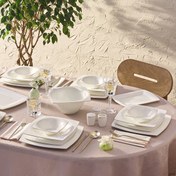 Resim Karaca Fine Pearl Dara 58 Parça 12 Kişilik Yemek Takımı Gold 