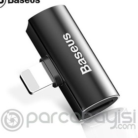 Resim Baseus L46 İPhone 14-13-12,11Lightning Kulaklık+Şarj Usb Adaptörü 