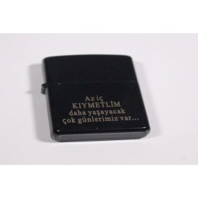 Resim Mrc Hediye Sepeti Çakmak Kişiye Özel Isim Yazılı ve Mdf Tasarım Kutulu NO:158 