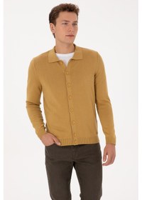 Resim U.s. Polo Assn. Erkek Petrol Hırka Triko 50313690-vr151 Oıl 