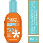 Resim Arko Suncare Koruyucu Sprey Spf50+ 200Ml 