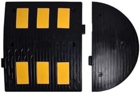 Resim Hayat Trafik - Kauçuk Hız Kesici 6 Bantlı, Yol Kasisi 50 x 60 x 4,5 cm 