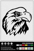 Resim Ecce KIZGIN KARTAL STICKER 15 x 15 cm 